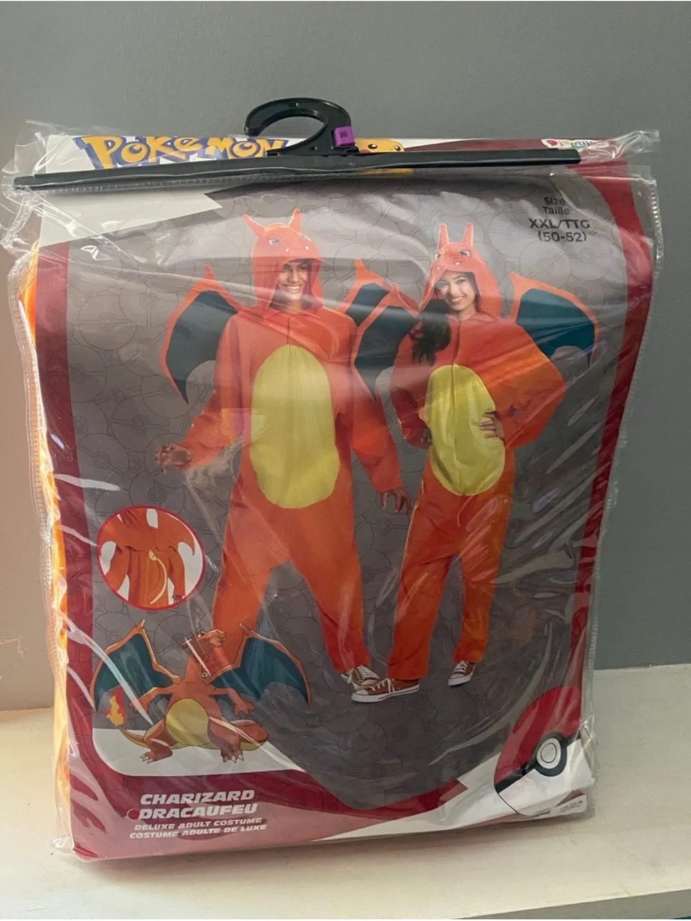 Charizard Adult XXL Orange Costume